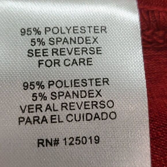 Joseph A. Maroon, blouse, NWT. Long sleeves. MedNew With Tags. - Picture 9 of 10